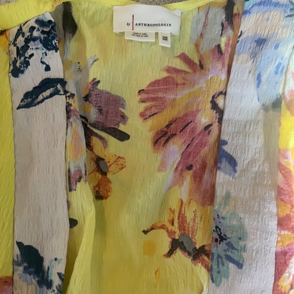 Anthropologie tiered floral kimono dress - Picture 2 of 3